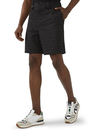 Valentino Garavani Toile Iconography Bermuda Shorts